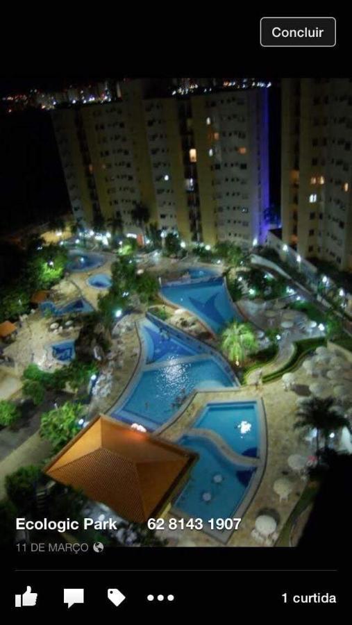 Ecologic Park Ap 2 Quartos Para 7 Pessoas 1Park Aquatico 10 Piscinas Termais Caldas Novas Εξωτερικό φωτογραφία